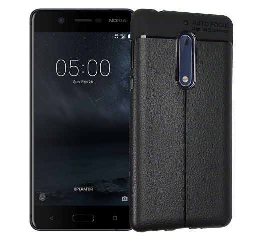Nokia 6 aja - Case Kulit Auto Focus - Softshell / Silikon / Cover / Softcase