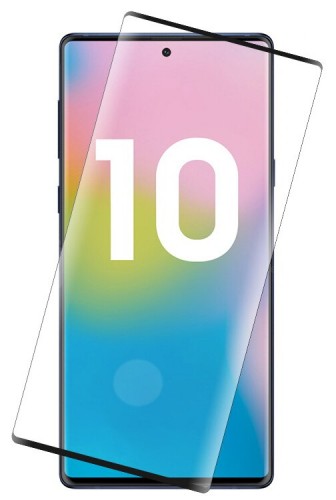 Tempered Glass Samsung Galaxy Note 10 Pro / Plus / Full Body / Lem Pinggir Anti Gores Bahan Kaca