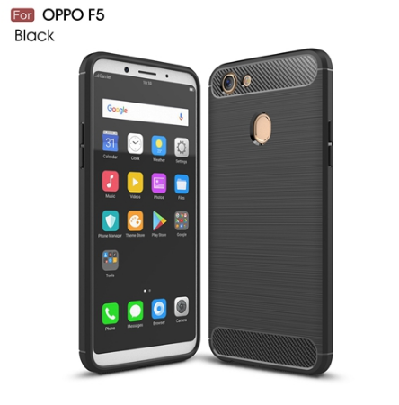 Oppo F5 - Rugged FS / Delkin - Carbon Fibre Case Slim Rugged Armor ShockProof / Rubber