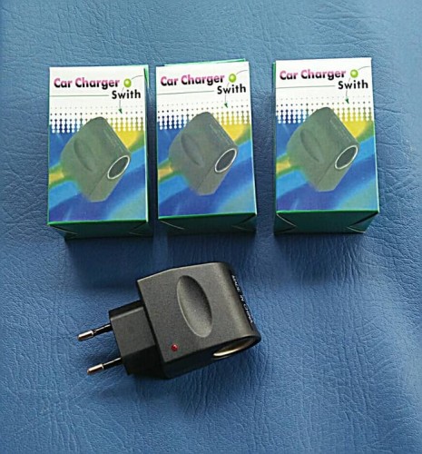 Car Charger Swith / Test Saver / Tester Charger Mobil