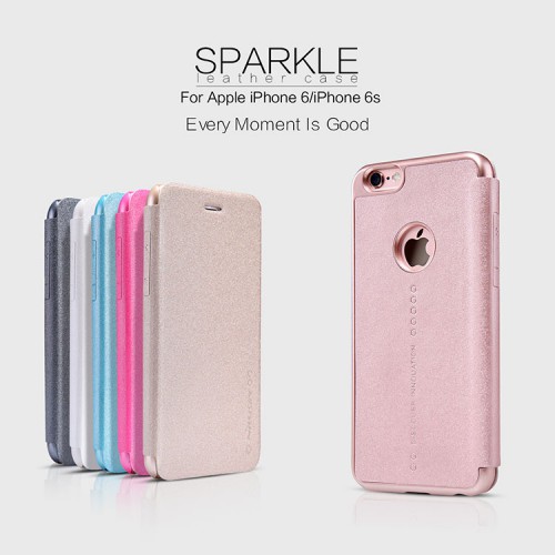 Sarung Sparkle Leather Case Iphone 6
