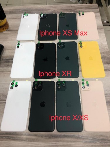 TBI-001 Tempered Glass Back Iphone XR Bisa Jadi Iphone 11 6.1 inch Plus Pelindung Lensa Kamera