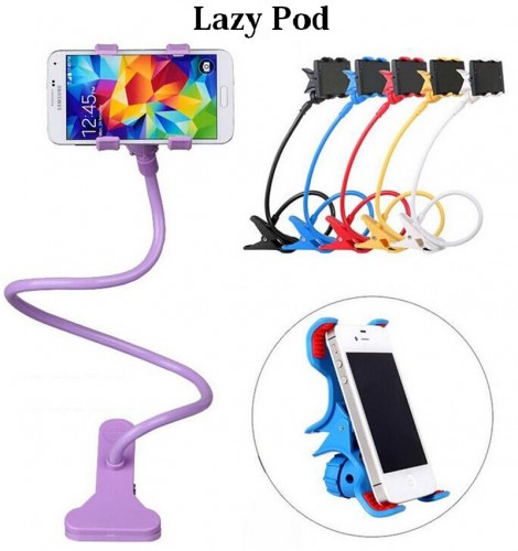 Universal Phone Stand Holder / Lazy Pod For Iphone, BlackBerry, HTC, Samsung - 360 derajat