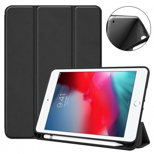 Ipad 9.7 Inch 2017 / 2018 Leather Case Slot Pen Sarung Model Original Smart Cover Plus Slot Stylus