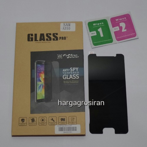 Tempered Glass FS SPY Samsung Galaxy J1 Ace / Anti Gores Kaca Private TIDAK ADA GARANSI PECAH