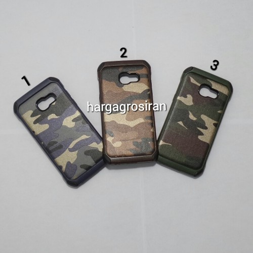 Slim Army Samsung Galaxy A3 2017 - Back Case / Cover Armor / Loleng TNI / Abri / Brimob / Te