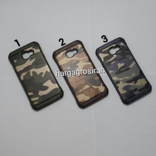 Slim Army Samsung Galaxy A7 2016 - Back Case / Cover Armor / Loleng TNI / Abri / Brimob / Tentara