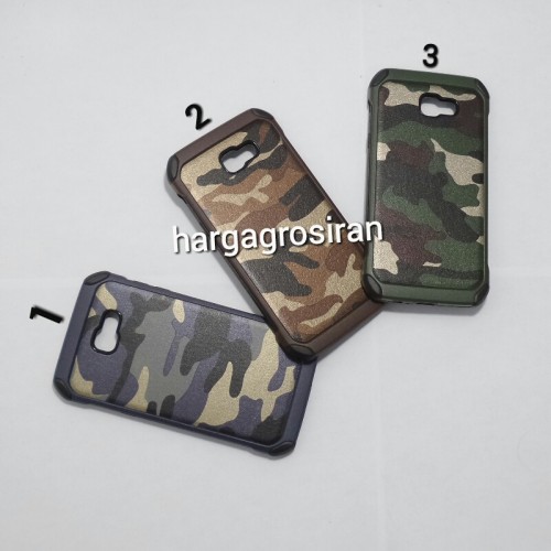 Slim Army Samsung Galaxy A7 2017 - Back Case / Cover Armor / Loleng TNI / Abri / Brimob / Te