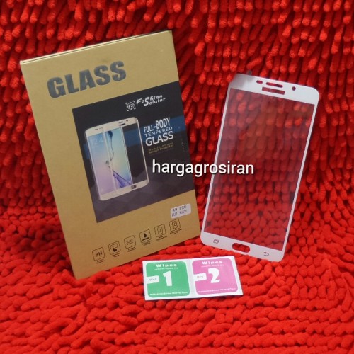 Tempered Glass FS Samsung A9 PRO / Full Screen - Anti Gores Kaca