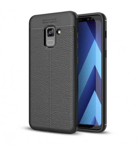 Samsung Galaxy A6 2018 - Case Kulit Auto Focus - Softshell / Silikon / Cover / Softcase