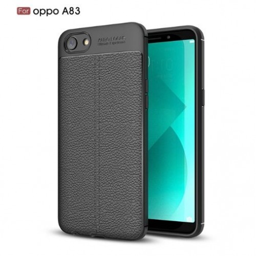 Oppo A83 - Auto Focus Case Model Kulit - Softshell / Silikon / Cover / Softcase