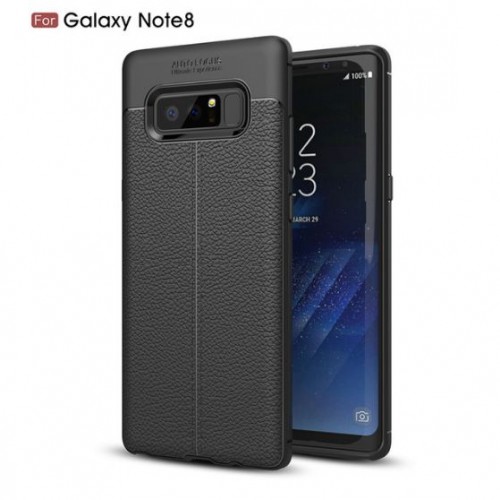 Samsung HP Galaxy Note 8 - Case Kulit Auto Focus - Softshell / Silikon / Cover / Softcase