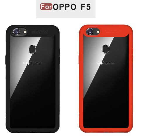 Oppo F5 - Fuze Transaparant - Auto Focus Aprolink - Cover / Back Case / Pinggiran Karet