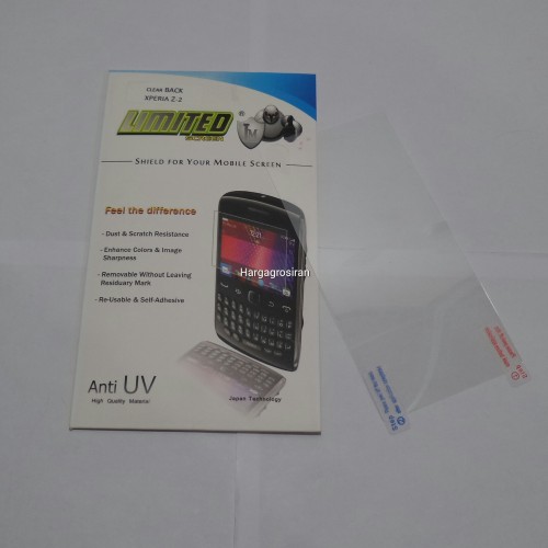 Anti Gores Glare Limited Sony Xperia Z2 Back