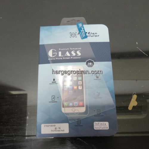 Tempered Glass FS Infinix Hot 2 X510 / Anti Gores Kaca