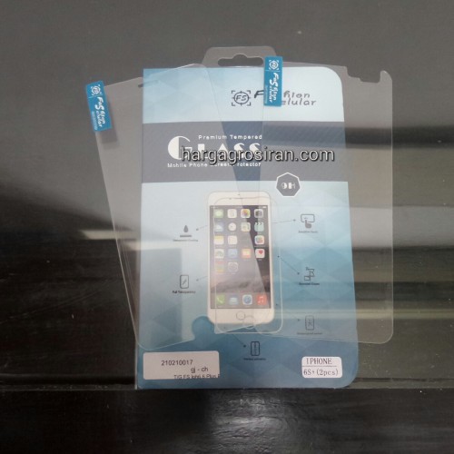 Tempered Glass FS Iphone 6 Plus FullSet / Depan Belakang / Anti Gores Kaca