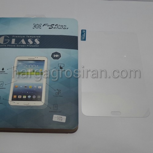 Anti Gores Kaca / Tempered Glass / Samsung Tab 3 - 8 Inch / T310