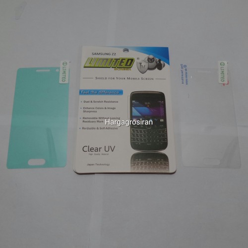 Anti Gores Limited Glare / Clear Samsung Z2