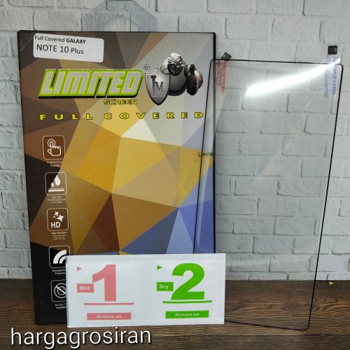 Anti Gores Limited Samsung Galaxy Note 10 Pro / Plus - Full Cover - Anti Gores Pelastik