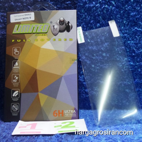 Anti Gores Limited Samsung Galaxy Note 9 Biasa- Full Cover