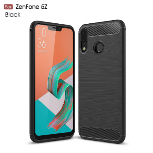 Asus Zenfone 5 / 5Z / ZE620KL - Rugged FS - Carbon Fibre Case Slim Rugged Armor ShockProof / Rubber