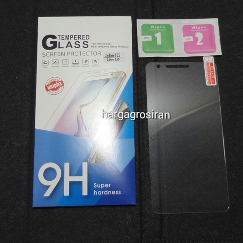Tempered Glass Std Asus Zenfone 3 5.5 Inch / Anti Gores Kaca - Tidak Ada Garansi Pecah