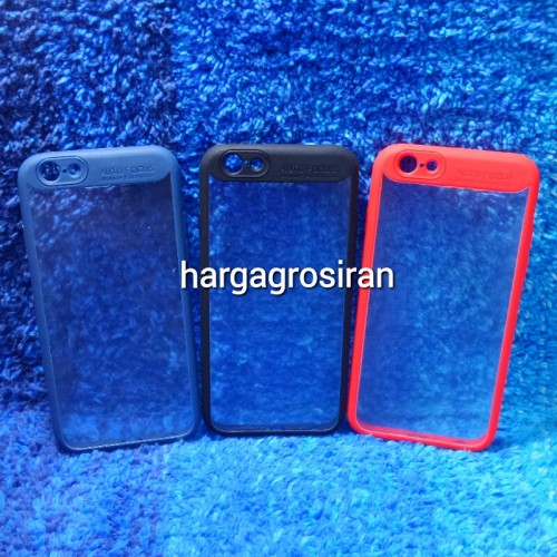Iphone 6 / 6s - Fuze Transaparant - Auto Focus Aprolink - Cover / Back Case / Pinggiran Karet