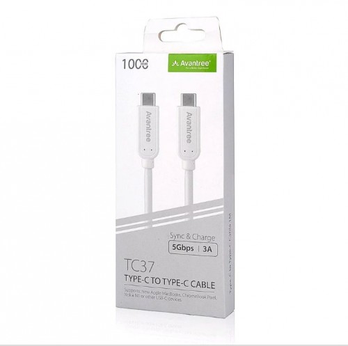 Avantree TC37 Type C To Type C Cable 1M Original