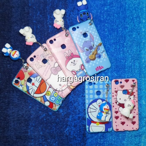 Vivo V7 - SoftCase Motif Boneka Bisa Standing / Soft Squishy / Silikon / Back Case