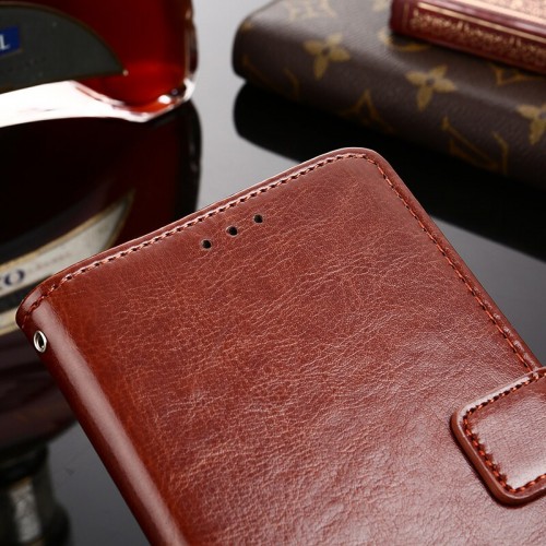 Samsung Tab S9 - Sarung Kulit FS Leather Case Blue Moon Ada Kancing dan Pinggiran Jahitan Cover