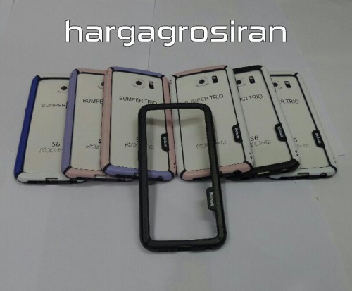 Bumper Trio Karet Walnutt For Samsung Galaxy S6