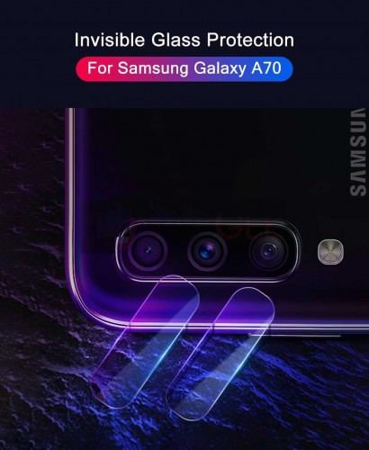 Camera Screen Protector Samsung Galaxy A70 Tempered Flexible - Anti Gores / TG Kaca Kamera