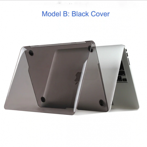 Wiwu Ishield Ultra Thin Hard Shell Case MacBook Air 13.3 inch Hitam transparant