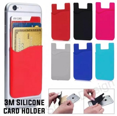 3M Card Holder Simpan Kartu Nama, ATM, Kartu Kredit Tinggal Tempel dibelakang HP / Casing HP