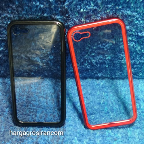 Case 360 Magnet Iphone 7 - Bumper Magnet glass - Back Case Cover