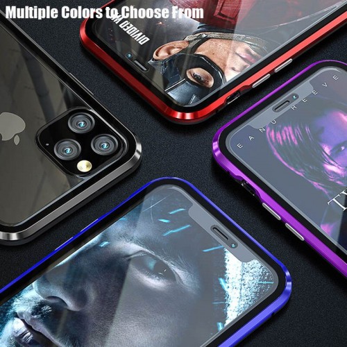 Case 360 Magnet Iphone XI 5.8 - Bumper Magnet Glass - Back Case Cover