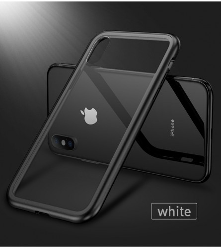 Case 360 Magnet Iphone Xs Max - Bumper Magnet Glass - Back Case Cover