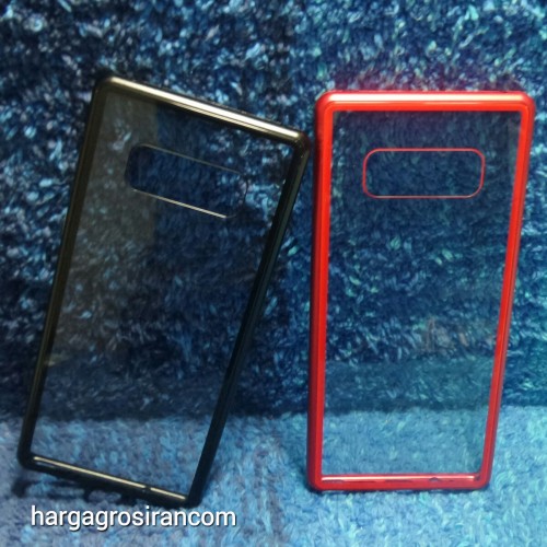 Case 360 Magnet Samsung HP Note 8 - Bumper Magnet Glass - Back Case Cover
