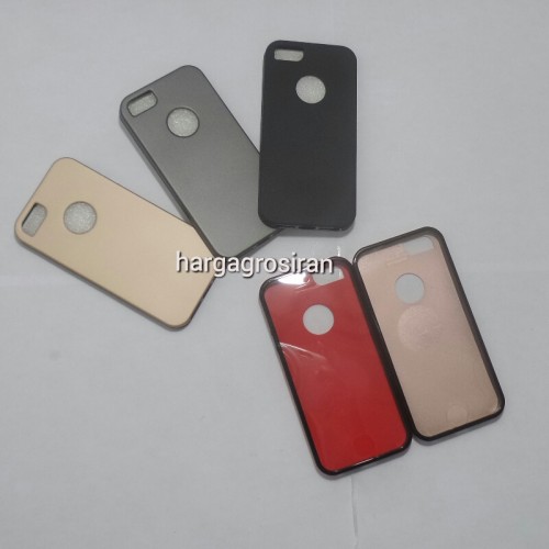 Case 360 Full Cover Iphone 5G Hardcase Lentur Full Case 360