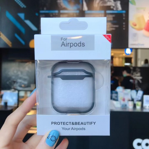 AP-01 Case Airpods Gen 1 & Gen 2 - Acrylic Doff Transparan For Earphone Apple Case Shockproof