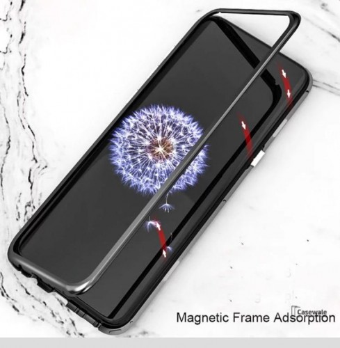 Case 360 Magnet Samsung Galaxy M20 - Bumper Magnet Glass - Back Case Cover