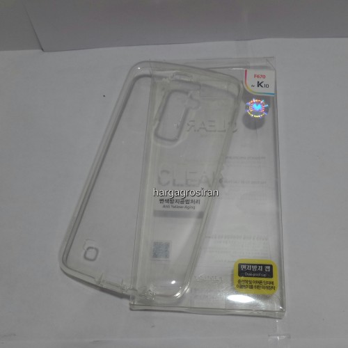 Clear Jelly LG K10 Mercury Goospey - Anti Jadi Kuning / Back Case / Silikon / Softshell