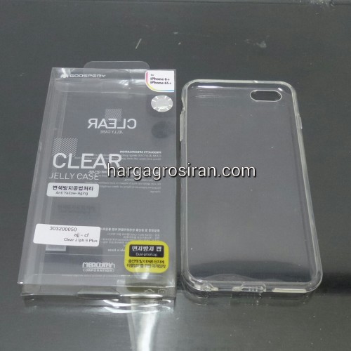 Clear Jelly Mercury Iphone 6 Plus / 6s Plus - Anti Jadi Kuning