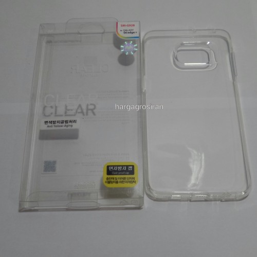 Clear Jelly Mercury Samsung Galaxy S6 Edge Plus- Anti Jadi Kuning