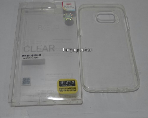 Clear Jelly Mercury Samsung S7 Edge - Anti Jadi Kuning