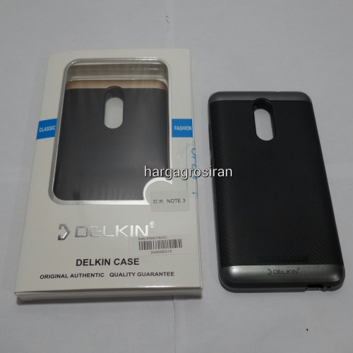 Delkin Back Case / Softshell Model Spigen Xiaomi Redmi Note 3 Model Ipaky