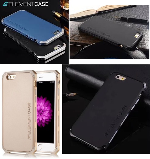 Solace Element Case Iphone 6G Plus Anti ShockProof Kokoh Kuat Bagian Atas Aluminium