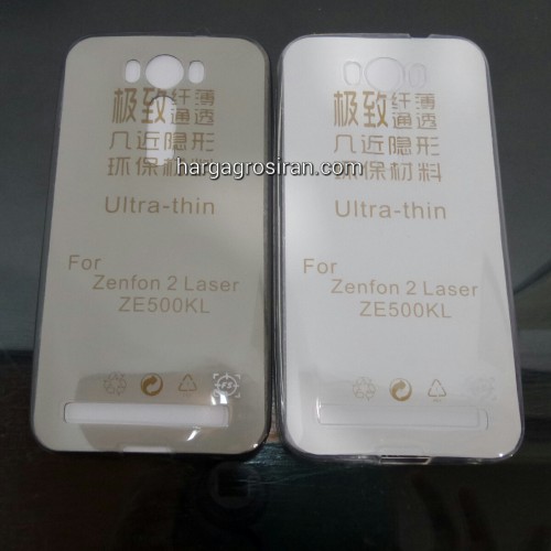 FS Softshell Ultra thin TPU Asus Zenfone 2 Laser 5.5 Inch - Kualitas tidak jamuran
