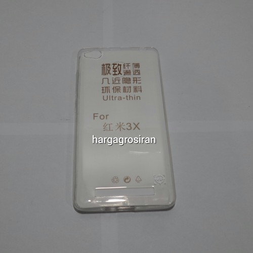 FS Softshell Ultra thin TPU Xiaomi Redmi 3X - Kualitas tidak jamuran