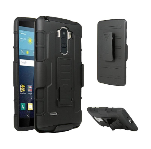 Future Armor LG G4 Stylus LS770 / Kick Stand/Defender Belt Clip Model OtterBox Case Out Door - STGRS